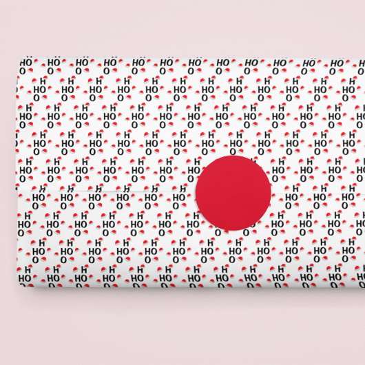 Ho Ho: Frohe Weihnachten Seidenpapier