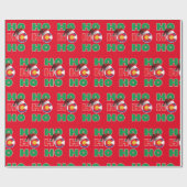 Ho Ho Geschenkpapier (Flach)