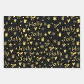 Ho-Ho Geschenkpapier Set (Vorderseite 2)