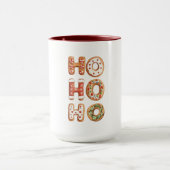 Ho Ho Gingerbread Cookie Weihnachten Tasse (Zentrum)
