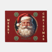 Ho Ho Glück Fußmatte (Vorderseite)