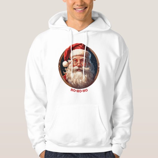 Ho Ho Glück Hoodie (Vorderseite)