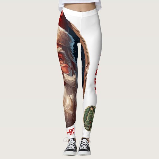 Ho Ho Glück Leggings (Vorderseite)