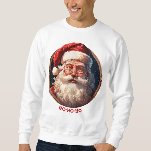 Ho Ho Glück Sweatshirt (Vorderseite)