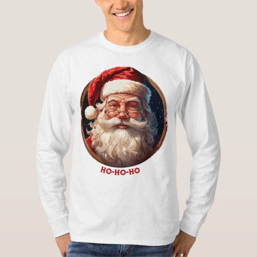 Ho Ho Glück T-Shirt (Vorderseite)
