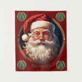 Ho Ho Glück Wandteppich (Vorderseite)