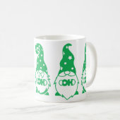 Ho Ho Green Gnomes Kaffeetasse (VorderseiteRechts)
