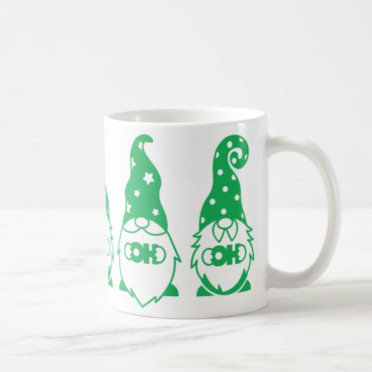 Ho Ho Green Gnomes Kaffeetasse (Rechts)