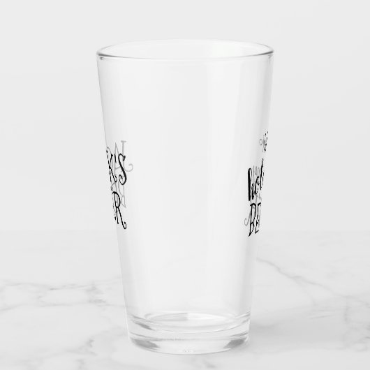 Ho Ho hält mein Bier Glas (Rechts)