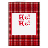 Ho! Ho! HALTE mein Bier. Grußkarte (Vorne)