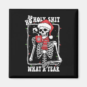 Ho Ho Heilige Was A Jahr Shirt Weihnachten Weihnac Magnet