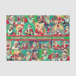 HO HO HELP-Gewebepapier Seidenpapier