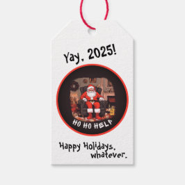 HO HO HELP HOARDER SANTA GESCHENKANHÄNGER