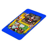 HO HO HELP-Magnet Magnet (Linke Seite)