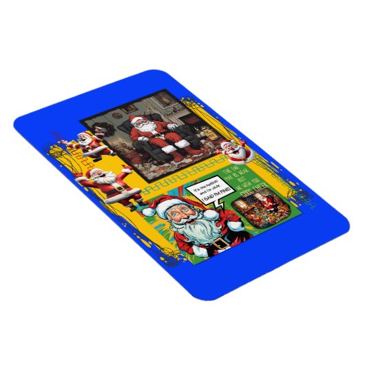 HO HO HELP-Magnet Magnet (Rechte Seite)