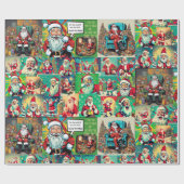 HO HO HELP Packpapier (Flach)