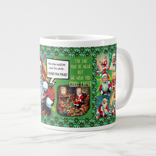 HO HO HELP Tasse (Vorderseite Rechts)