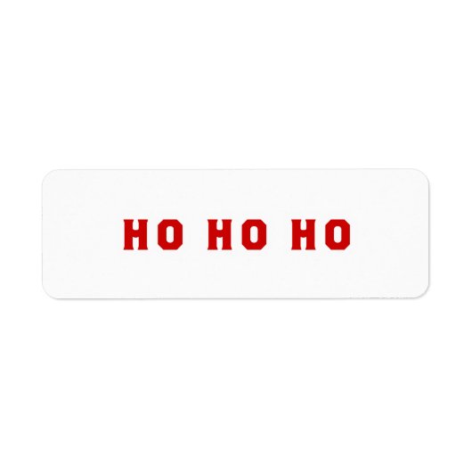 HO HO HO (Vorne)