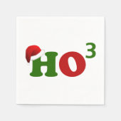 Ho Ho Ho3 Serviette (Vorderseite)
