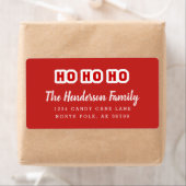 HO HO HO benutzerdefinierte Adresse (Insitu)