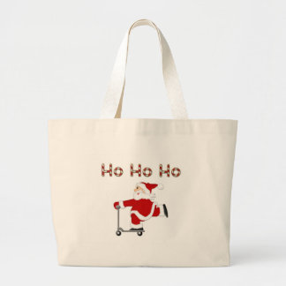 Ho Ho Ho beschleunigensankt-Klassiker-Tasche Jumbo Stoffbeutel