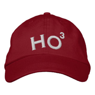 Ho Ho Ho Bestickte Kappe