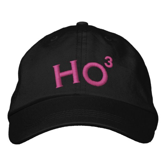Ho Ho Ho Bestickte Kappe (Vorderseite)
