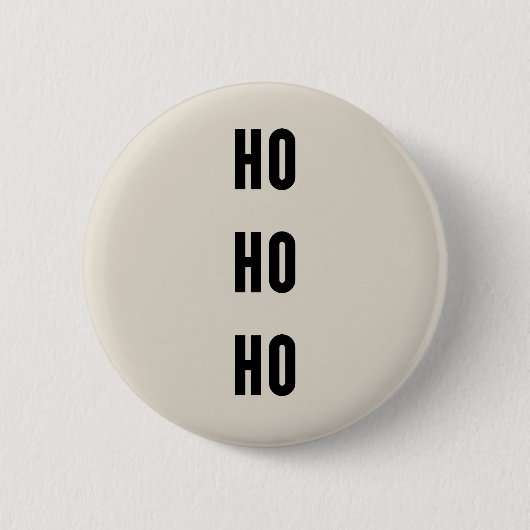 Ho Ho Ho Button (Vorderseite)