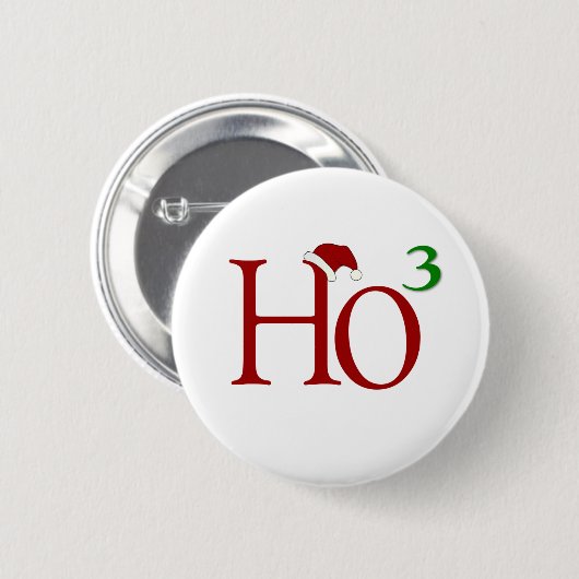 Ho Ho Ho Button (Vorne & Hinten)