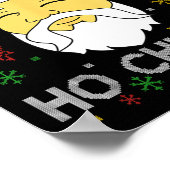 Ho Ho Ho Chi Minh Asian Vietnamese Santa Claus Chr Poster (Ecke)