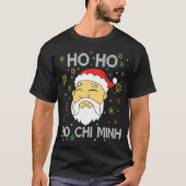 Ho Ho Ho Chi Minh asiatisch vietnamese Santa Claus T-Shirt (Vorderseite)