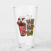 Ho Ho Ho Chirstmas Gnome Glas (Vorderseite)
