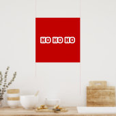 Ho Ho Ho Christmas Cheer Poster (Küche)