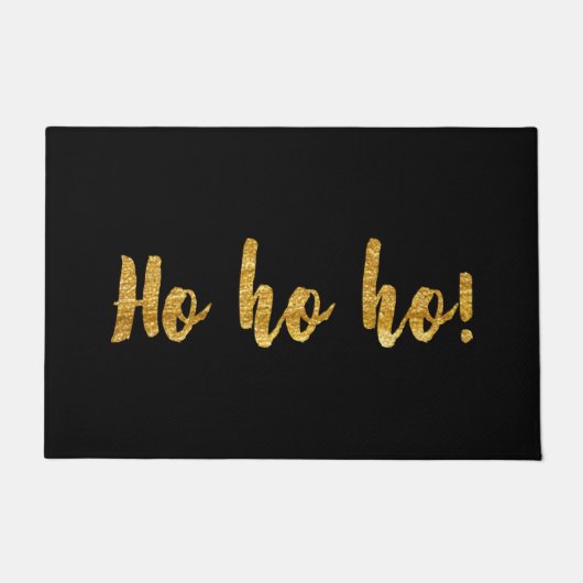 Ho Ho Ho Christmas Door Mat Fußmatte (Vorderseite)