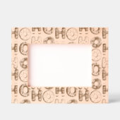 Ho Ho Ho Christmas Geätzte Rahmen (Vorderseite)