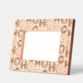 Ho Ho Ho Christmas Geätzte Rahmen (Links)