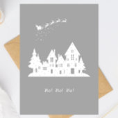 Ho-Ho-Ho Christmas Holiday Card Karte