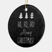 Ho, Ho, Ho! Christmas! Keramik Keramik Ornament (Links)