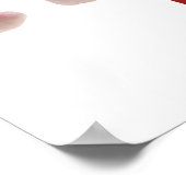 Ho Ho Ho Christmas Poster (Ecke)