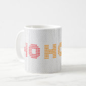Ho Ho Ho Christmas Sweater Kaffeetasse (Vorderseite Links)