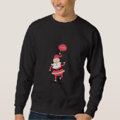 HO HO HO Christmas Sweatshirt (Vorderseite)