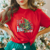 Ho Ho Ho Christmas Tree T - Shirt
