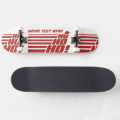 Ho Ho Ho Custom Xmas Skateboards (Horizontal)