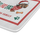 HO-HO-HO-DACKEL CHRISTMAS SCHNEIDEBRETT (Ecke)