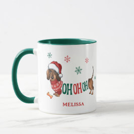 HO-HO-HO-DACKEL CHRISTMAS TASSE