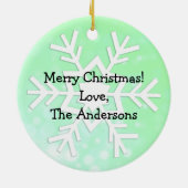 Ho Ho Ho, dass 2020 got hat, zu gehen! Keramik Ornament (Hinten)