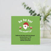 Ho Ho Ho, der nicht auf die sonnige Einladung des  (Stehend Vorderseite)