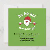 Ho Ho Ho, der nicht auf die sonnige Einladung des  (Vorderseite)