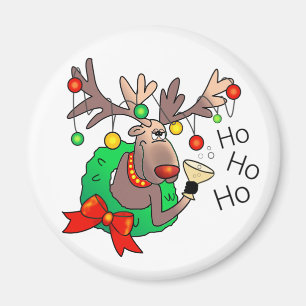 HO HO HO durch SHARON SHARPE Magnet