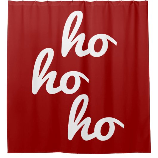 Ho-ho-ho Duschvorhang (Vorderseite)